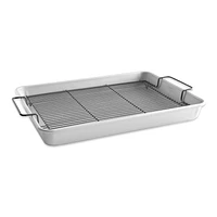 Nordic Ware Naturals Oven and Roasting Crisping Pan, Naturals Ovencrisp Pan