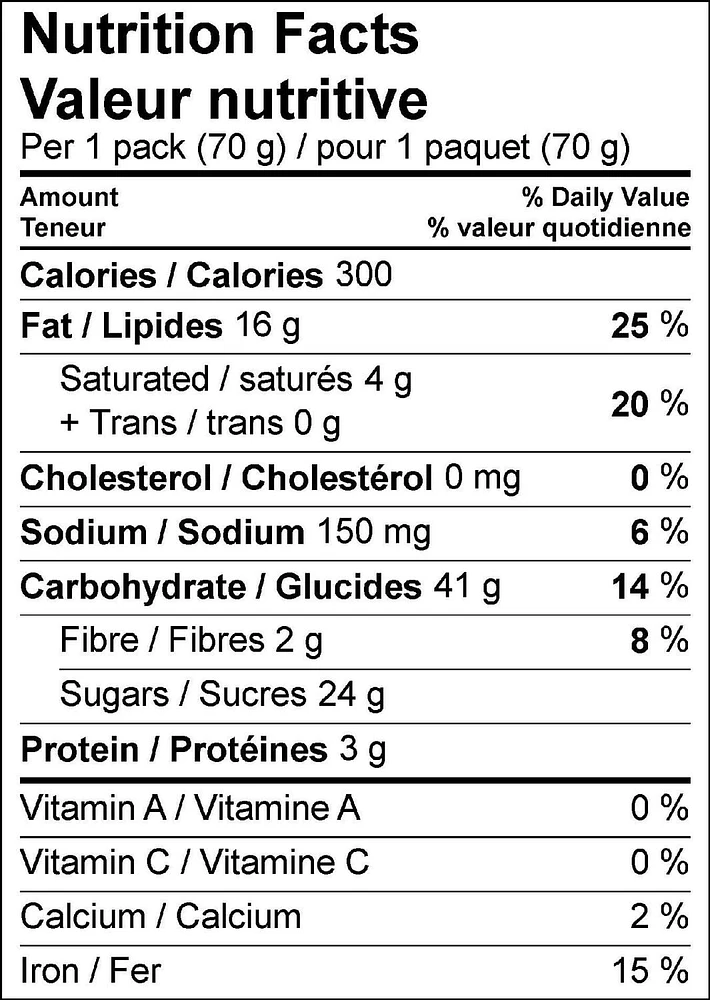 two-bite® Brownies Snack Pack, Quantity – 70 g format