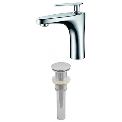 American Imaginations Chrome Bathroom Faucet Set AI-2010