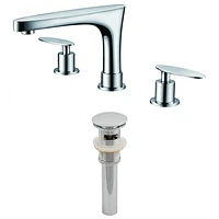 American Imaginations Chrome Bathroom Faucet Set AI-2013