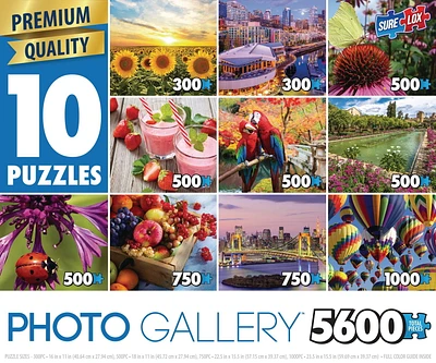 Sure-Lox 10-in-1 Multi-Pack Photo Gallery Puzzle