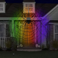 Lightshow Projection Plus-Cascading+Static-Spider (Color Changing)