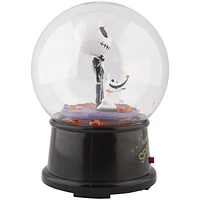 Tabletop Globe-4.5"-Stylized Jack Skellington and Zero-Disney