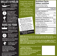Olivieri Ricotta and Spinach Cannelloni 540g, Oli Spin/Ricotta Cannel 540g