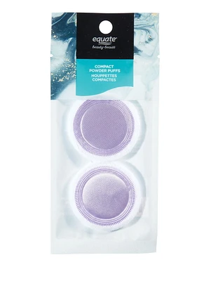 Equate Beauté Houppettes Compactes Ensemble de 2 Houppettes Compactes