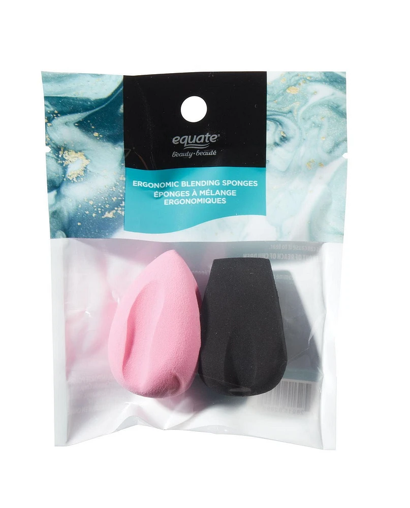 Equate Beauté Éponges À Mélange Ergonomiques Ensemble de 2 éponges à mélanger