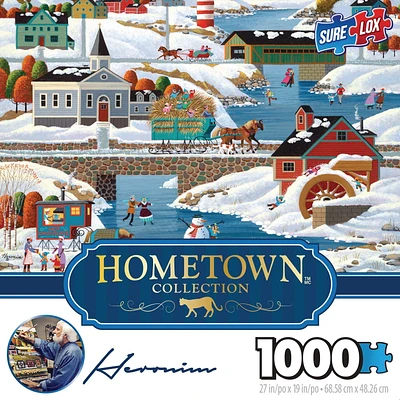 Sure-Lox Hometown Collection New England Winter Puzzle