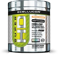 Supplément de perte de poids Super HD de Cellucor à saveur de mangue de pêche