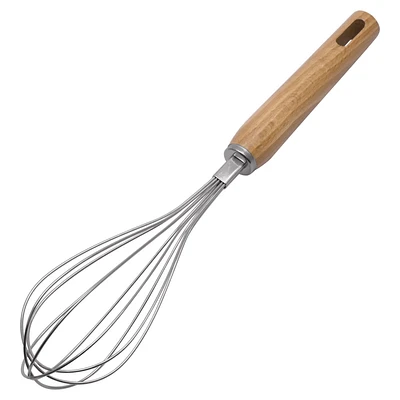 Mainstays Wooden Handled Whisk, 1 Piece