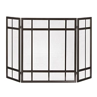 Pleasant Hearth FA017SB Mission Fireplace Screen