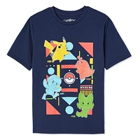 Pokemon Boys' Short Sleeve Tee, Sizes XS-XL