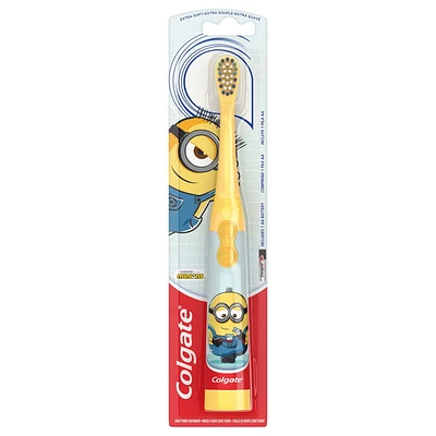 Brosse à dents à piles pour enfants Colgate Minions Brosse alimentée pour enfants