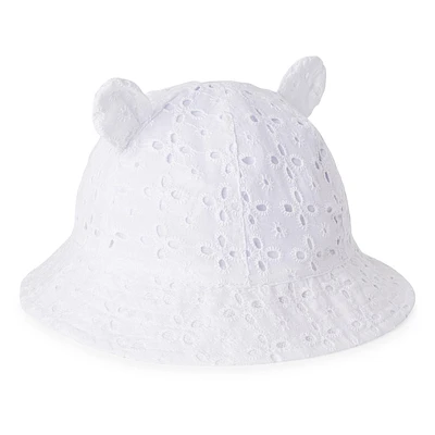 George Baby Girls' Eyelet Hat