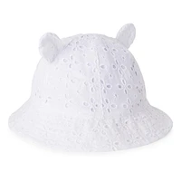 George Baby Girls' Eyelet Hat