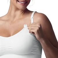 belly-to-babe by Bravado Designs Seamlessly Smooth Wireless Medium Support Maternity And Nursing Cami