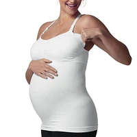 belly-to-babe by Bravado Designs Seamlessly Smooth Wireless Medium Support Maternity And Nursing Cami
