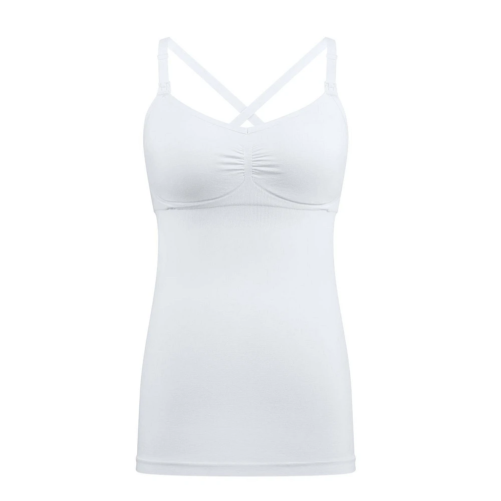 belly-to-babe by Bravado Designs Seamlessly Smooth Wireless Medium Support Maternity And Nursing Cami