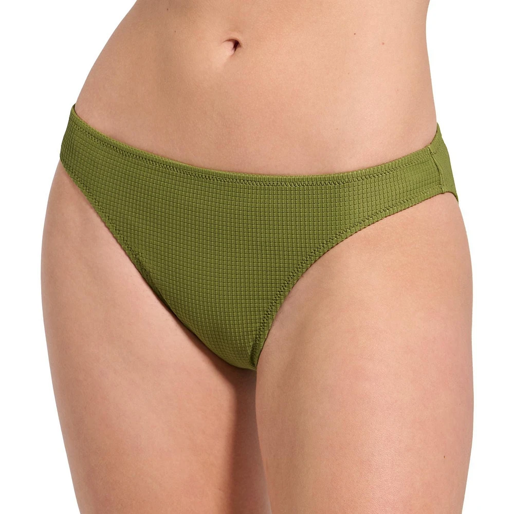 Summer Flirtt Bas de bikini texturés taille basse pour femme