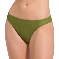 Summer Flirtt Bas de bikini texturés taille basse pour femme