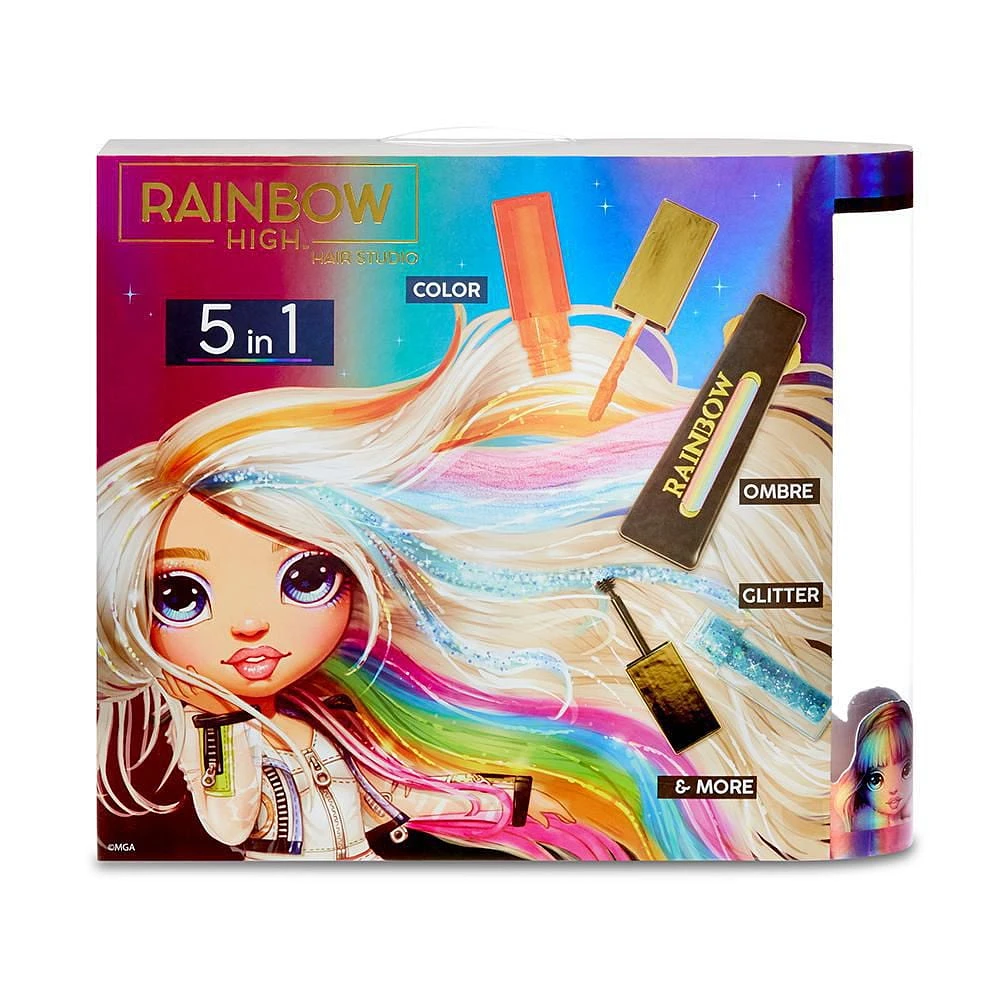 Rainbow High Hair Studio-Create Rainbow Hair with Extra-Long Hair