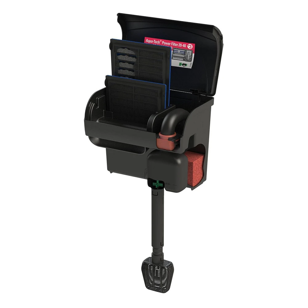 Aqua-Tech Filtre de Puissance 20-40 Filtre électrique Aqua-Tech de 20 à 40 gallons