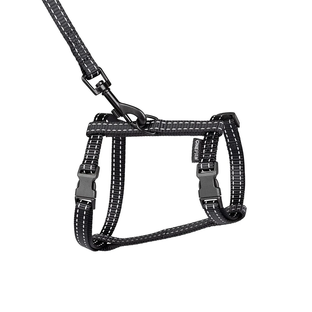 One Paw, Cat Harness and Leash Set, Adjustable, Reflective, Cat Harness and Leash Set