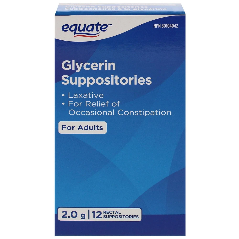 Equate Glycerin Suppositories