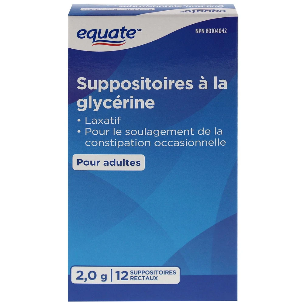 Equate Glycerin Suppositories