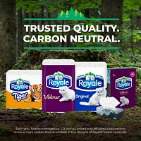 Royale Velour Facial Tissue, 1 Flat Boxes, 154 Tissues per box, 3-Ply, 154 Tissues