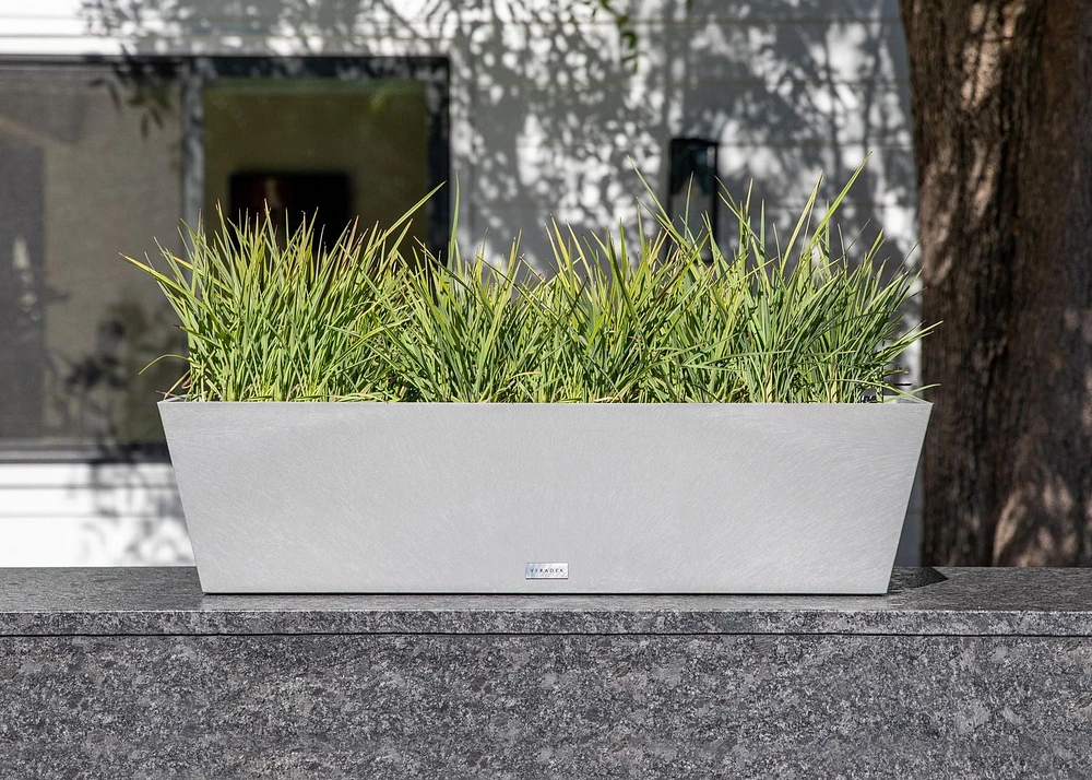 Veradek Pure Series Window Box 36" Plastic Planter