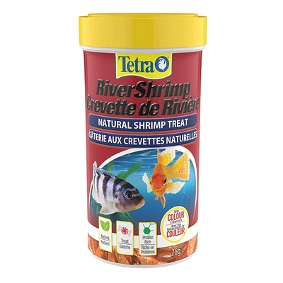 Tetra River Shrimp Natural Treat Nourriture pour Poissons 0,92 une fois/250 ml