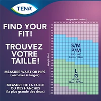 TENA Incontinence Underwear for Women, Super Plus Absorbency, Small/Medium, 18 Count, 18 Count, Small/Med