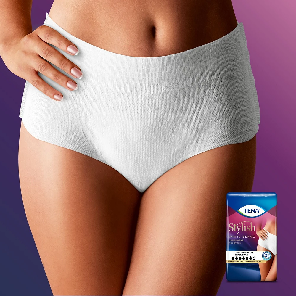 TENA Culottes contre l’incontinence féminine - Absorption Super Plus - TGrand - 14 unités 14 unités, TG