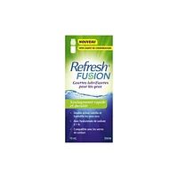 Refresh Fusion, Lubricant Eye Drops- Preservative Free.