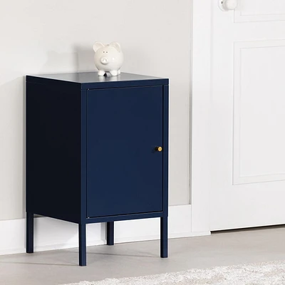 Metal 1-Door Nightstand from the collection Dylane South Shore