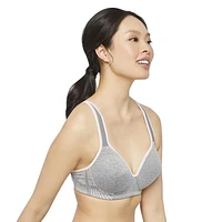 Soutien-gorge de sport avec dos réglable Athletic Works pour femmes Tailles 34B-42D