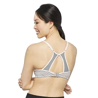 Soutien-gorge de sport avec dos réglable Athletic Works pour femmes Tailles 34B-42D