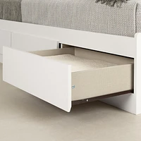 Mates Bed with 3 Drawers from the collection Hourra South Shore