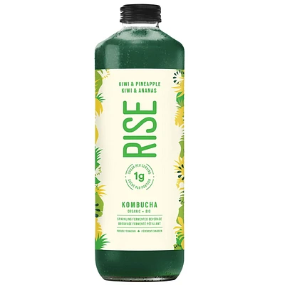 RISE Kombucha Kiwi & Pineapple, 1L
