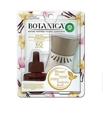 Botanica by Air Wick, Scented Oil 1+1 Kit, Fragrance Himalayan Magnolia & Vanilla™ 1ct