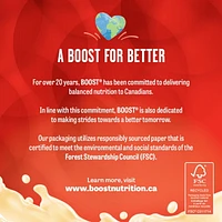 BOOST Original Meal Replacement Drink – Vanilla, 6 x 237 ml, 6 x 237 ML