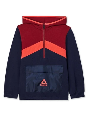 Reebok Boys Freestyle Half Zip Hoodie Jacket