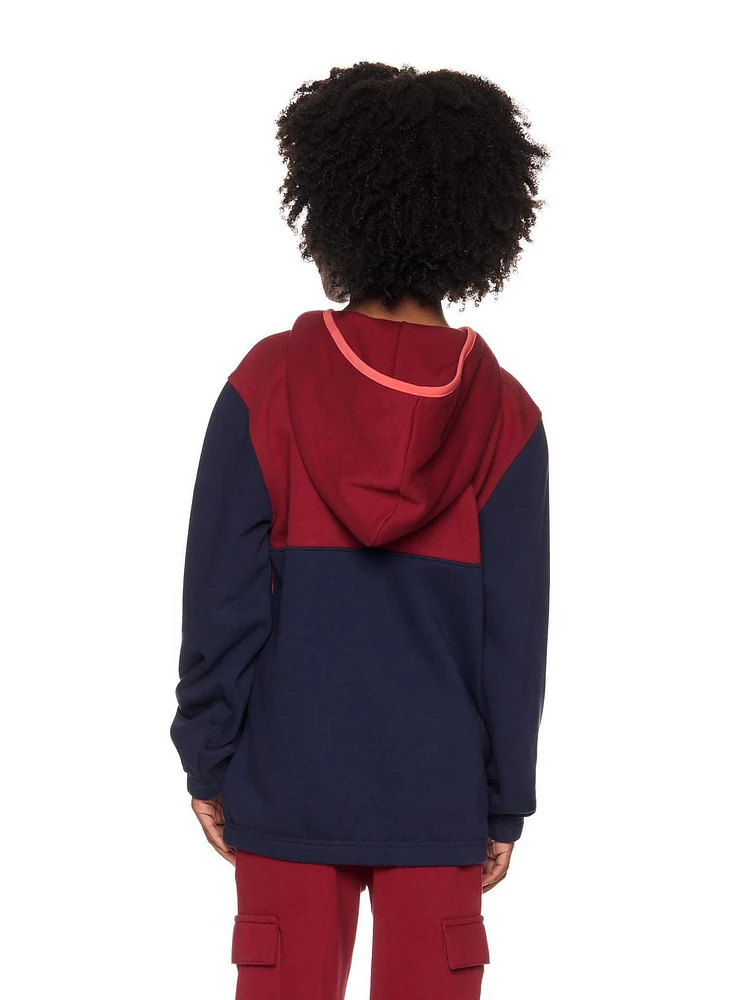 Reebok Boys Freestyle Half Zip Hoodie Jacket