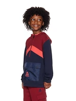 Reebok Boys Freestyle Half Zip Hoodie Jacket