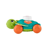 Fisher-Price Linkimals Sit-to-Crawl Sea Turtle Interactive Learning Toy with Rolling Motion for Infants