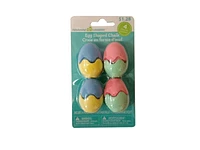 Way to celebrate 4PK Easter Egg Shape Chalk Washable Chalk Outdoor Decor