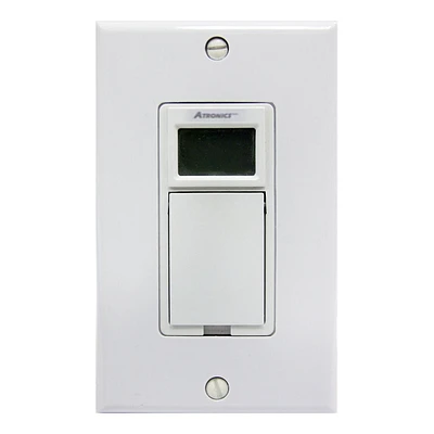 Atron Electro Industries Digital Wall Switch Timer Fully Programmable