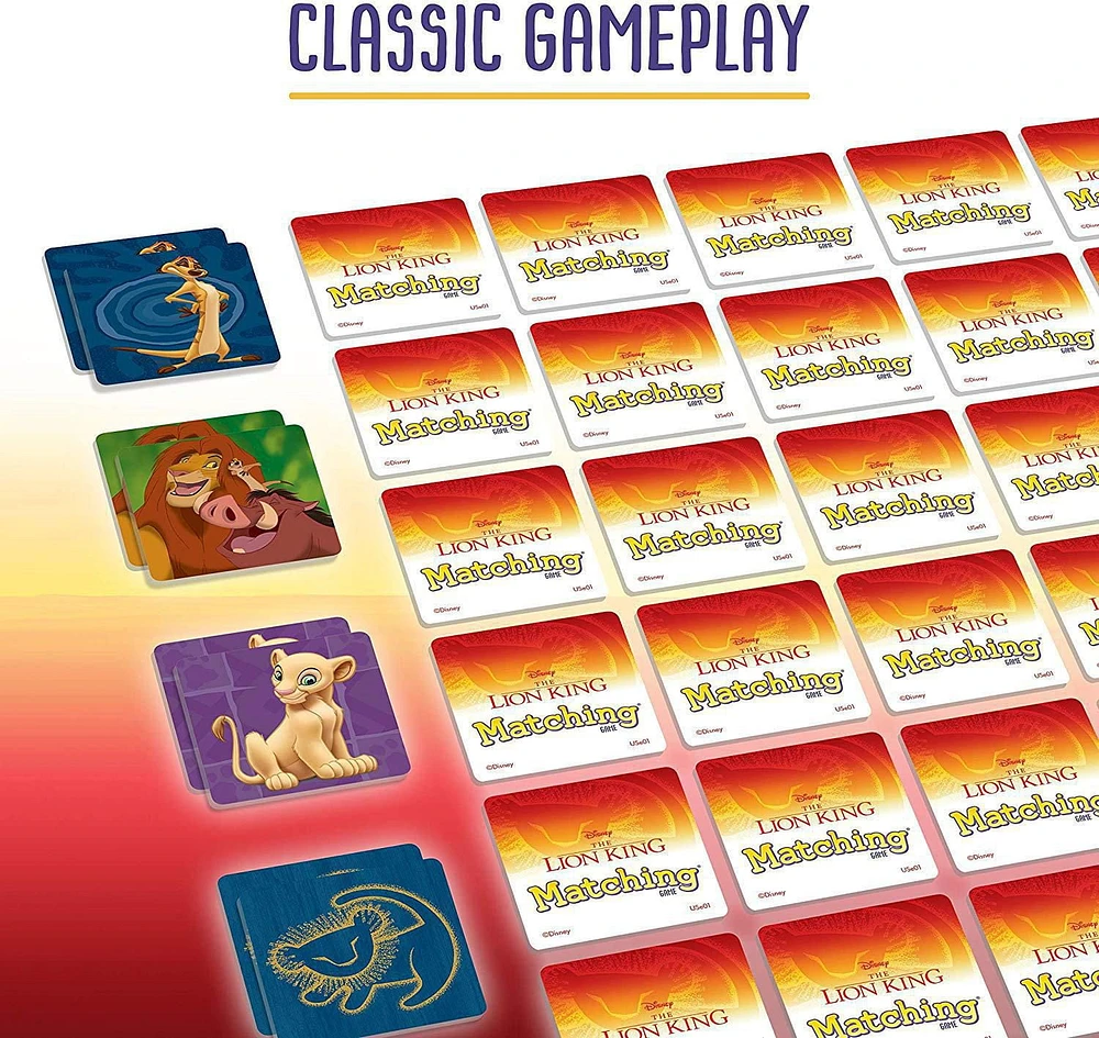 Ravensburger - The Lion King Matching Game