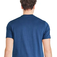 T-shirt avec pochette George pour hommes Tailles P-2XL