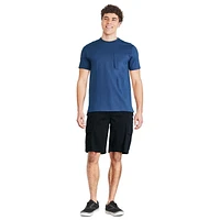 T-shirt avec pochette George pour hommes Tailles P-2XL